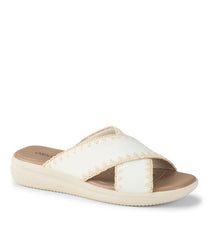 Baretraps Dolinda Slide Sandal Off White Leather
