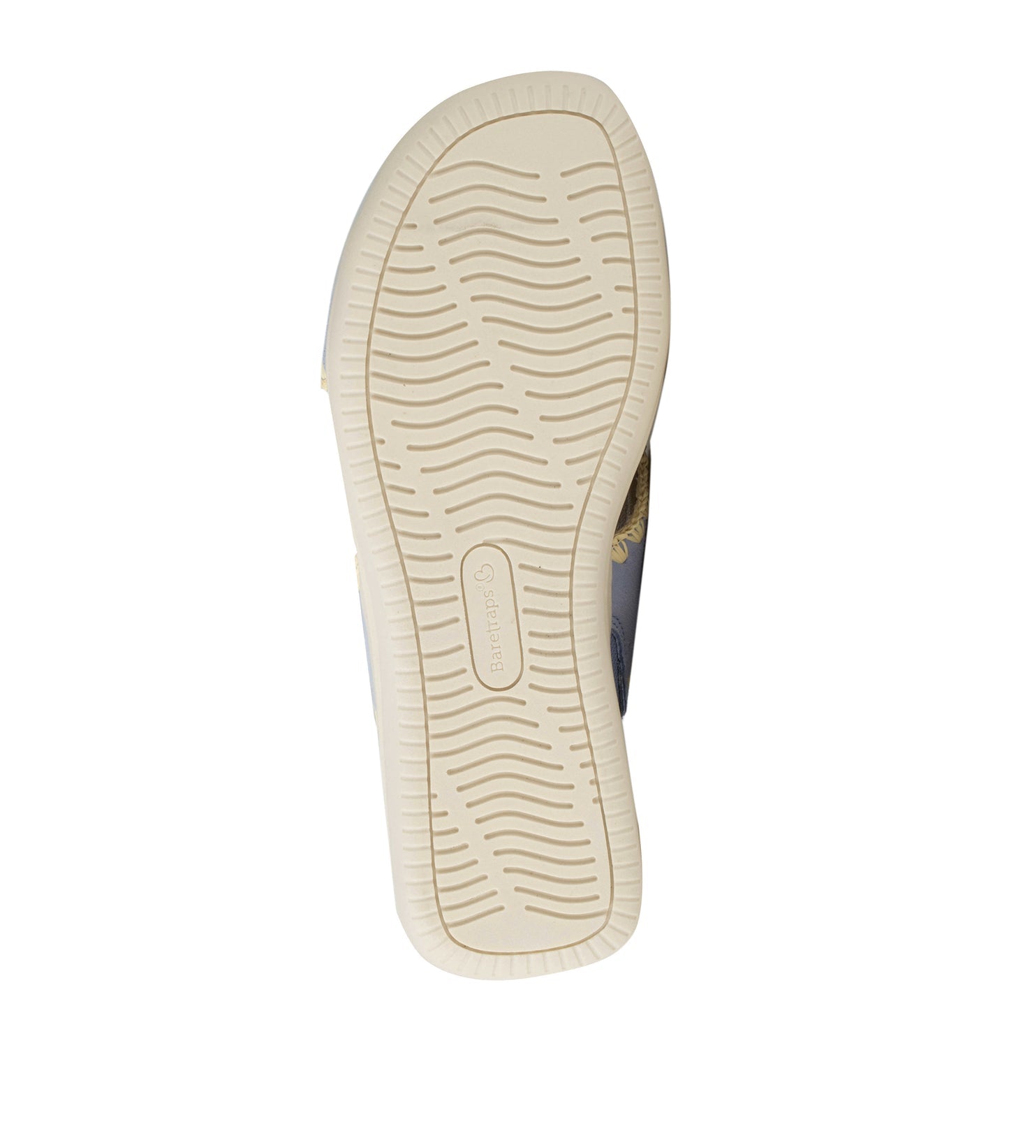 Baretraps Dolinda Slide Sandal Sea Glass Blue Suede