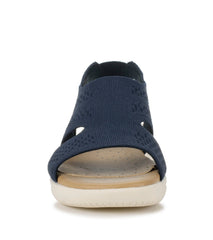 Baretraps Duffy Slip On Sandal Navy Blue