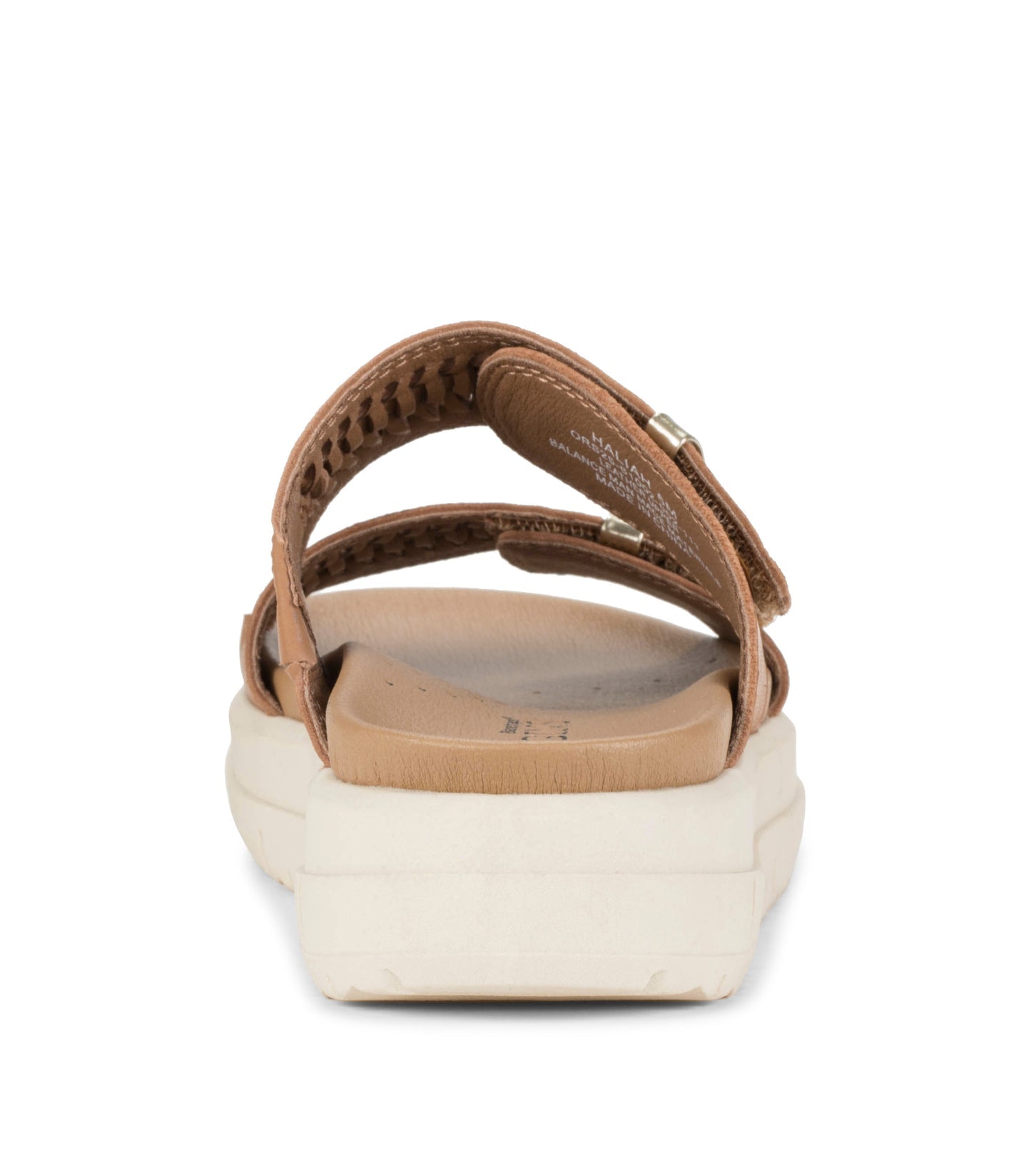 Baretraps Haliah Slide Sandal Tan Leather