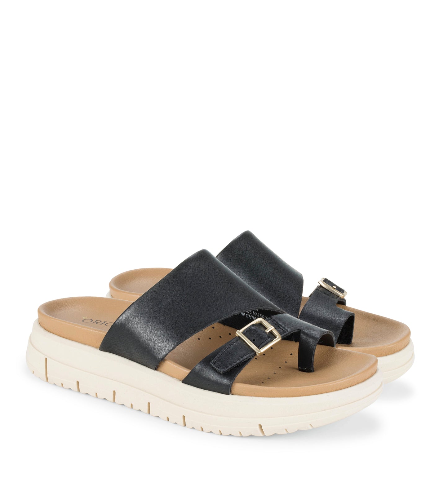 Baretraps Henrika Slide Sandal Black Leather