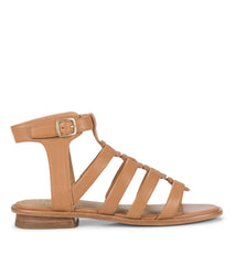 Baretraps Nathalia Gladiator Sandal Tan Leather