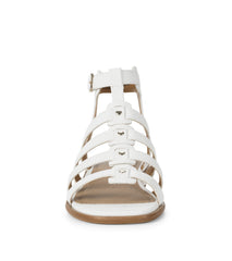 Baretraps Nathalia Gladiator Sandal White Leather