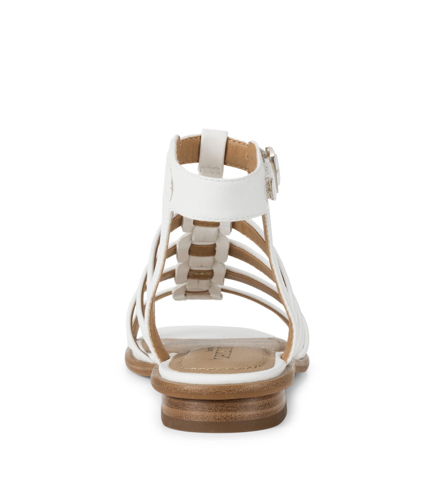 Baretraps Nathalia Gladiator Sandal White Leather