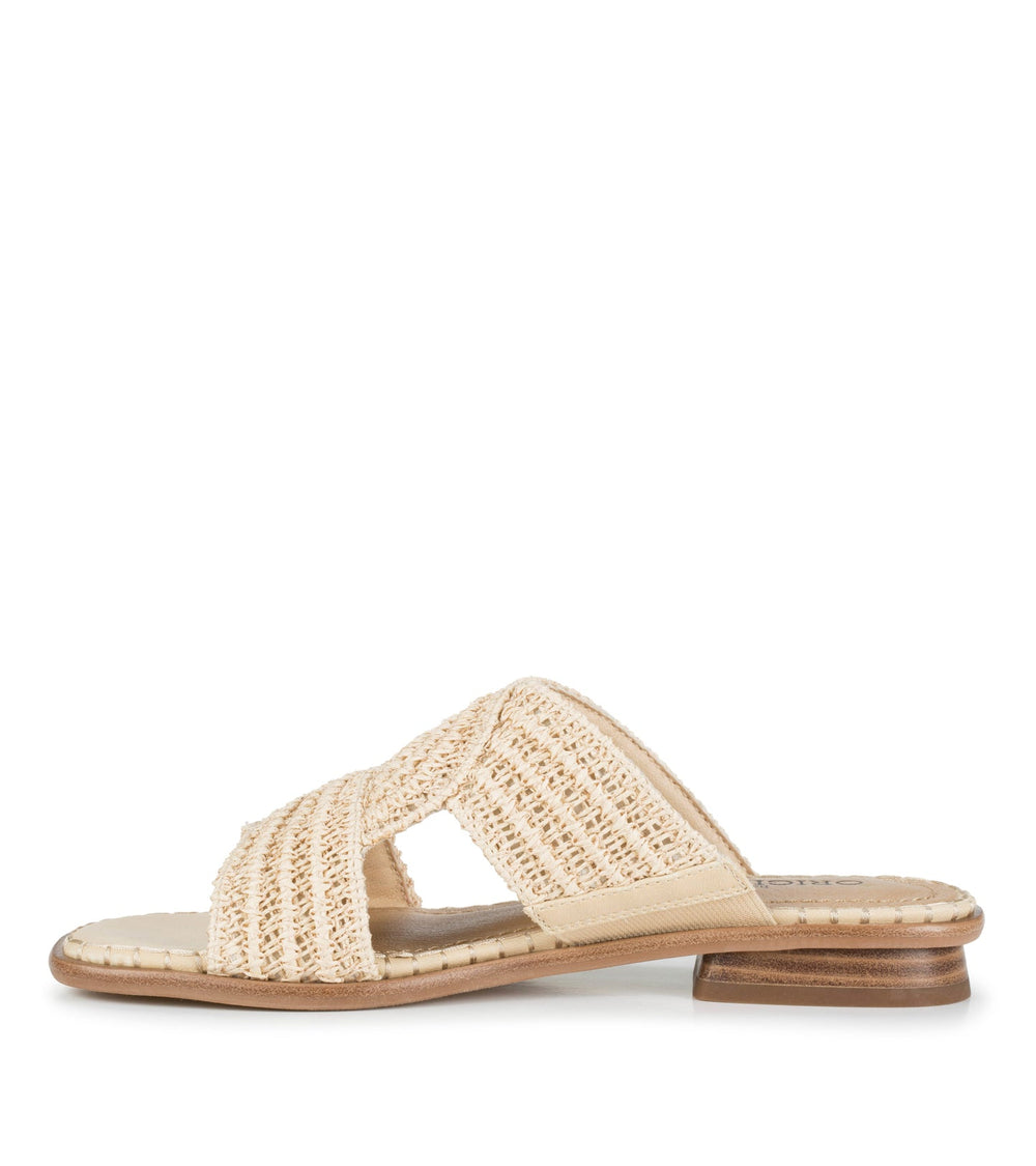 Baretraps Navene Slide Sandal Light Natural