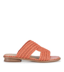 Baretraps Navene Slide Sandal Orange Aid