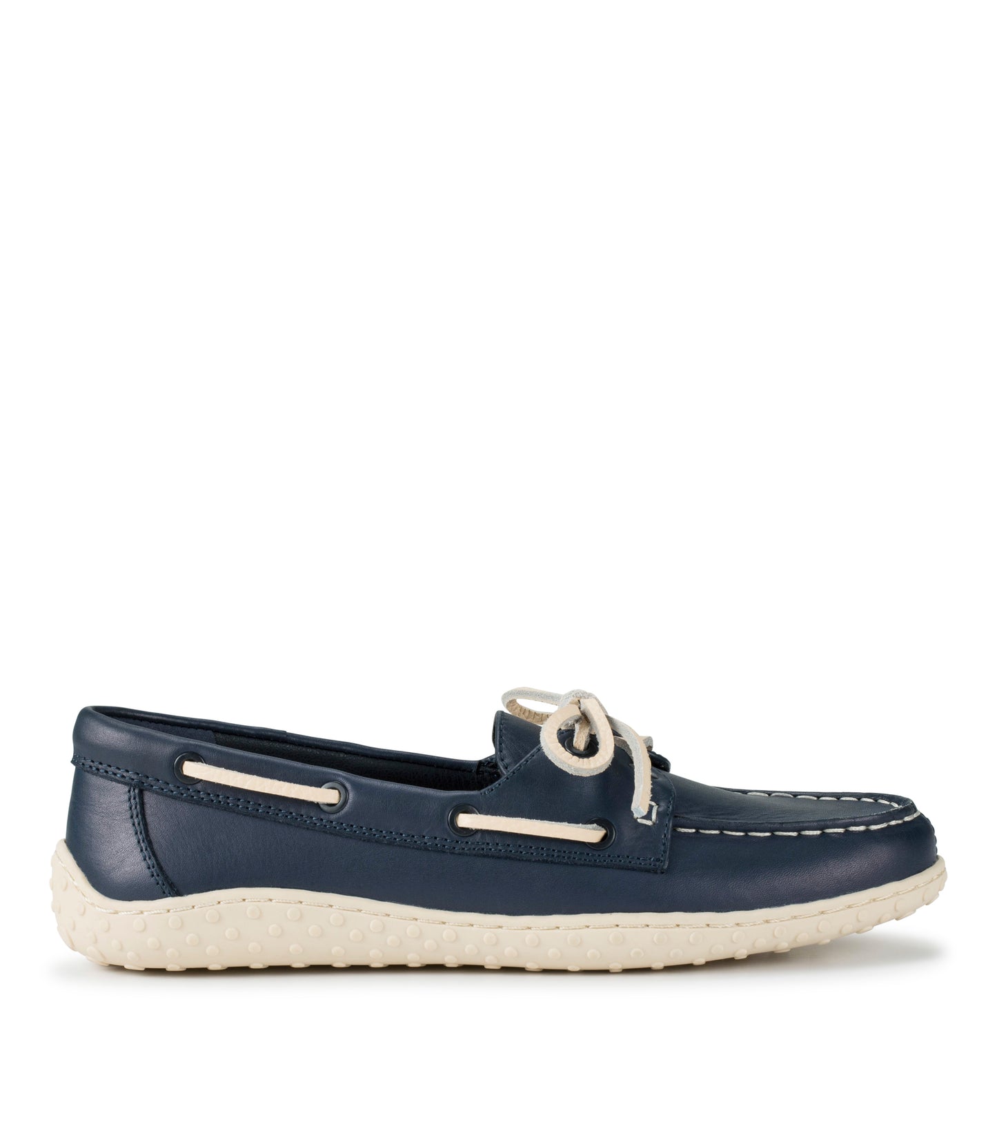 Baretraps Beverlie Boat Shoe Navy Leather