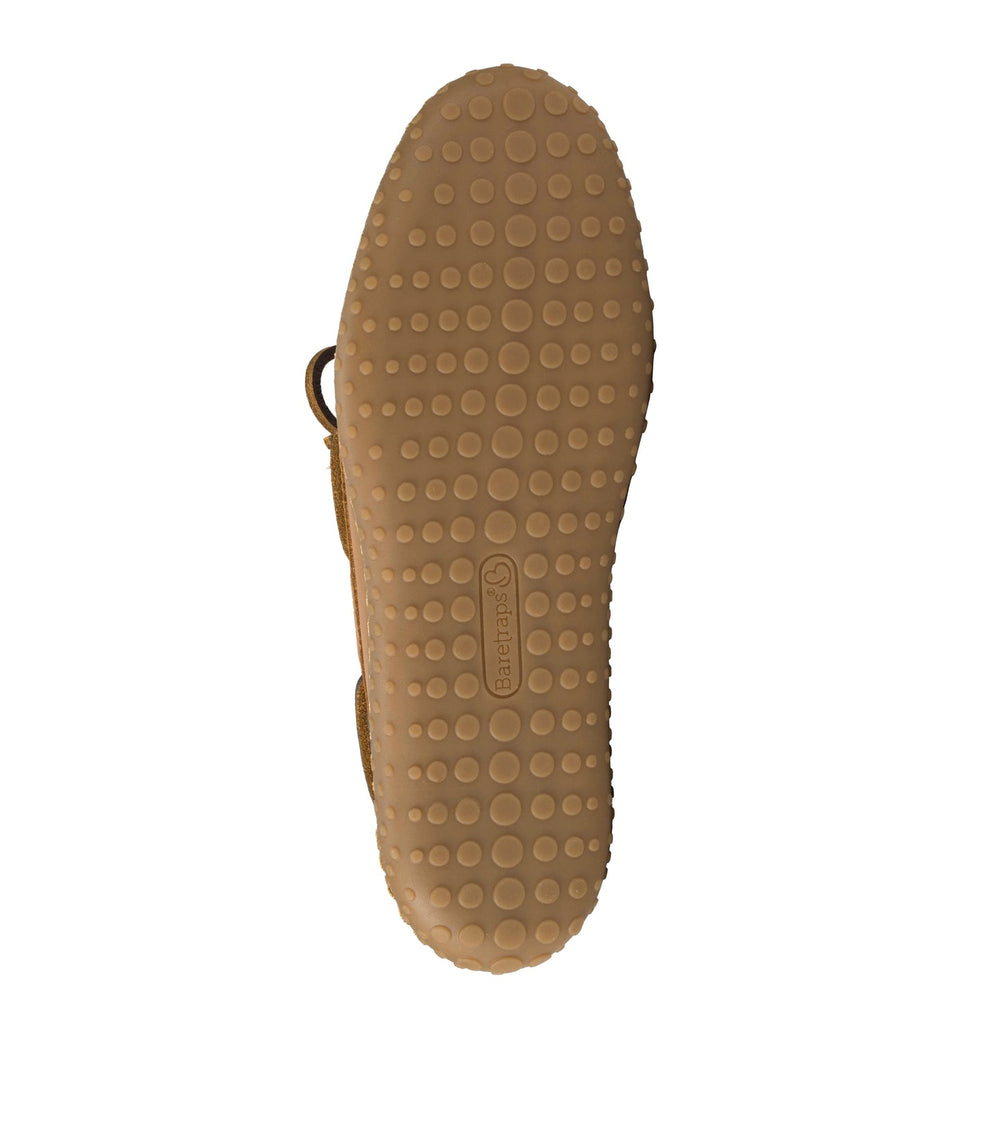 Baretraps Beverlie Boat Shoe Tan Leather
