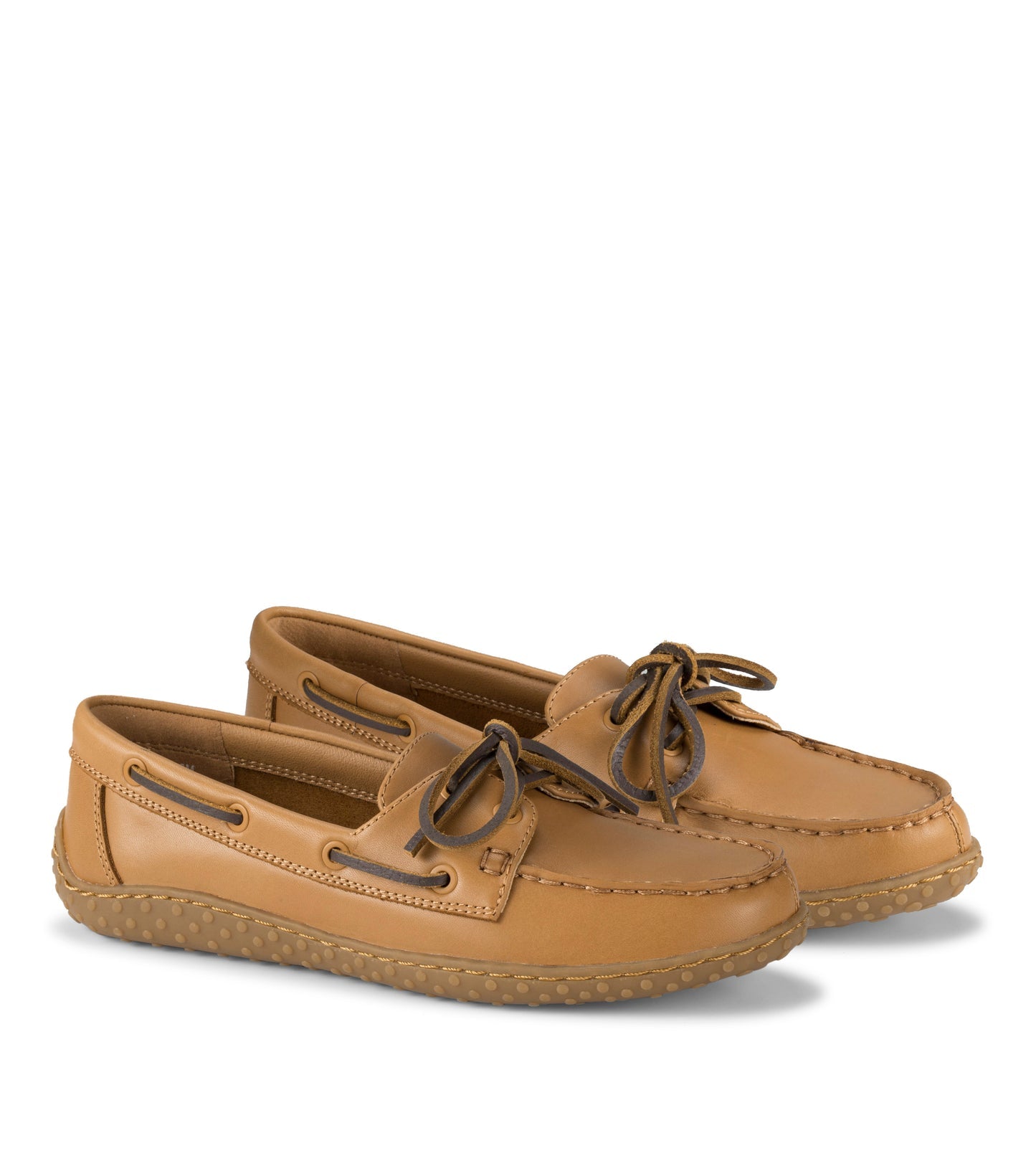 Baretraps Beverlie Boat Shoe Tan Leather