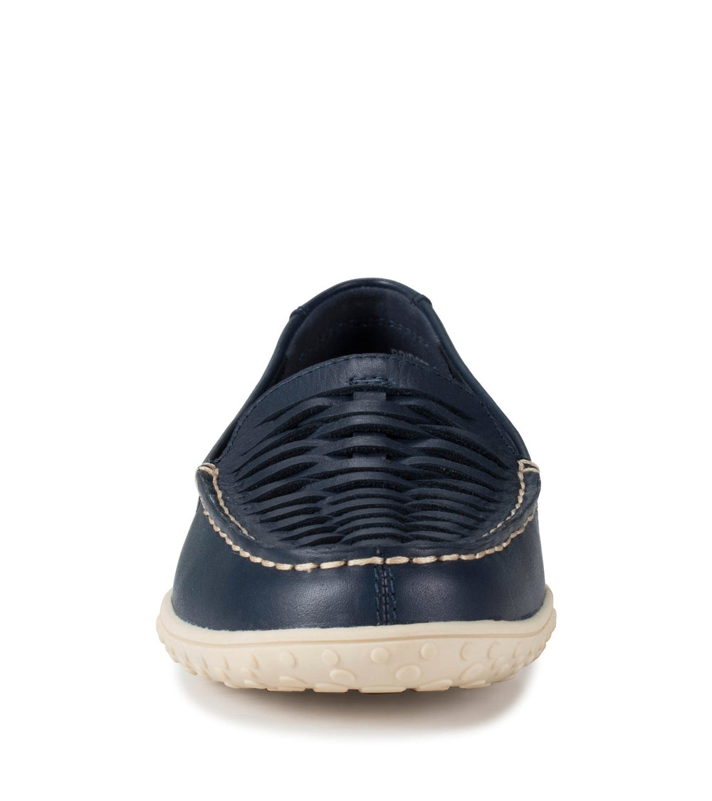 Baretraps Bridget Boat Shoe Navy Leather