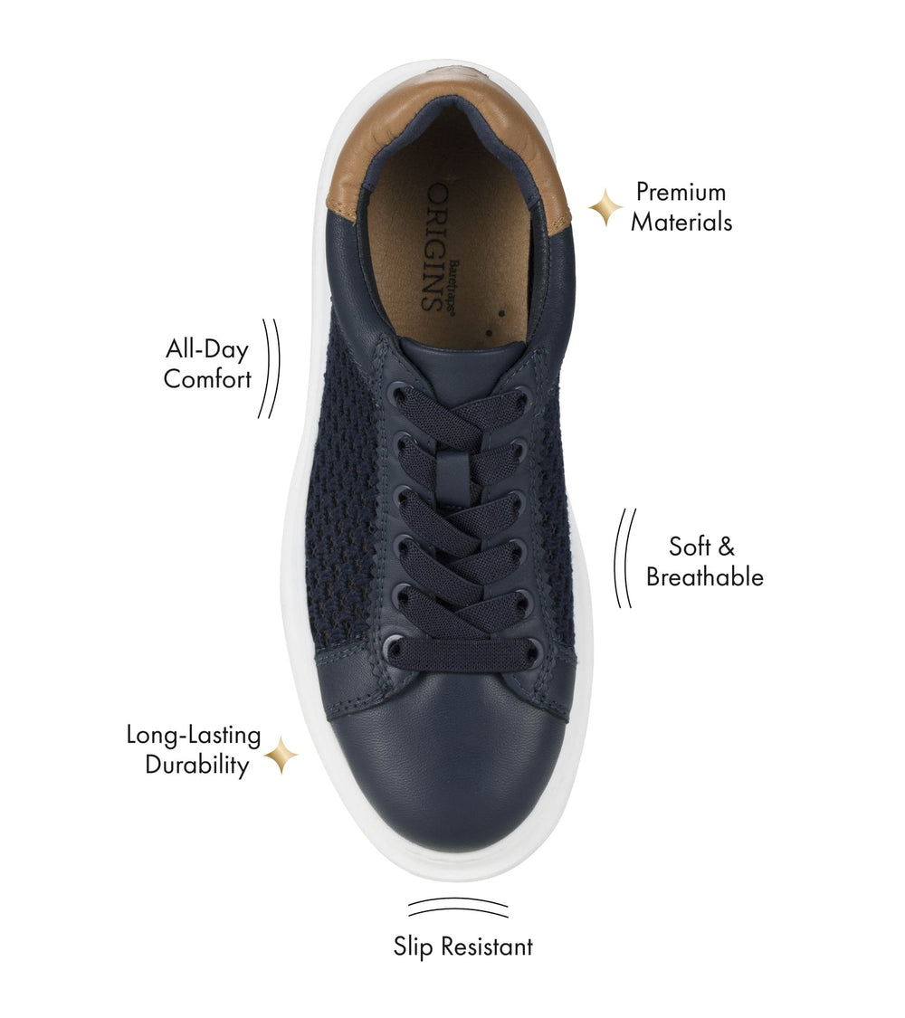Baretraps Tiara Sneaker Navy Leather