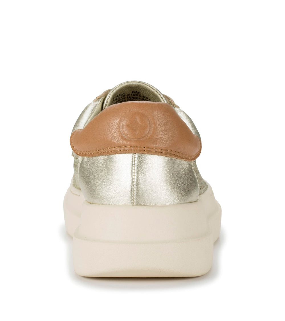 Baretraps Tiara Sneaker Champagne Leather