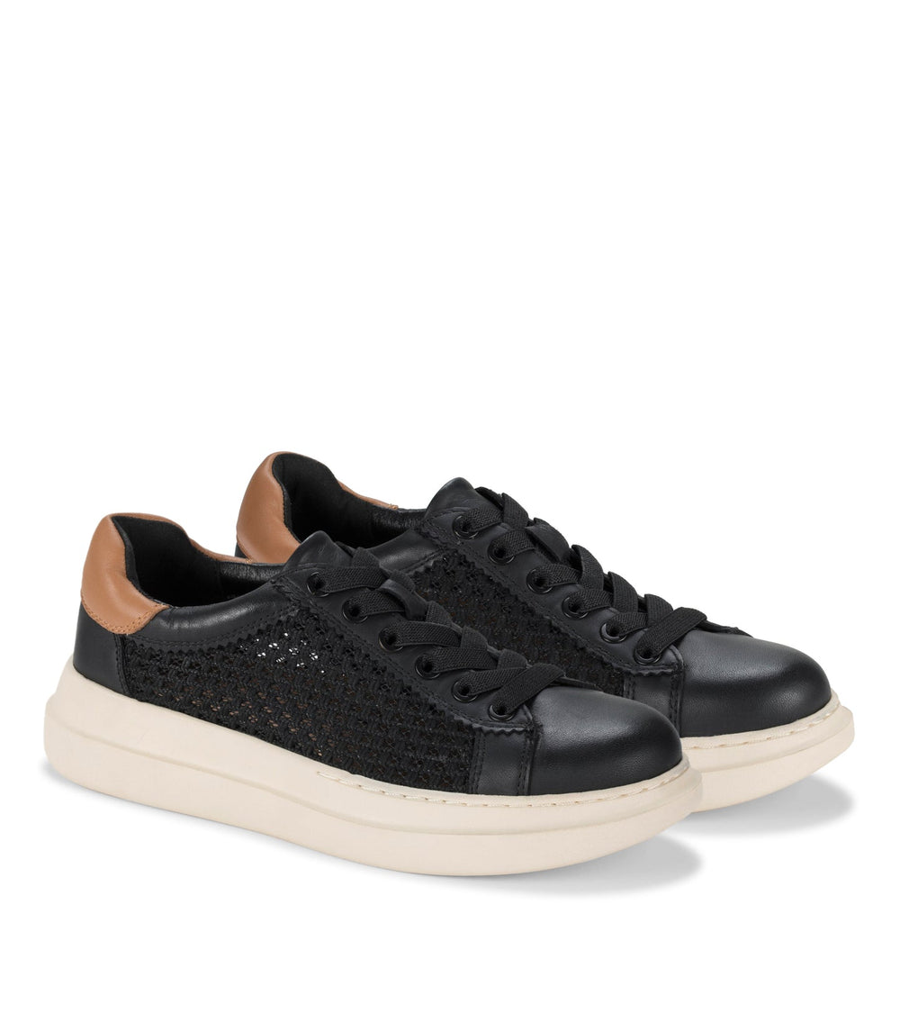 Baretraps Tiara Sneaker Black Leather