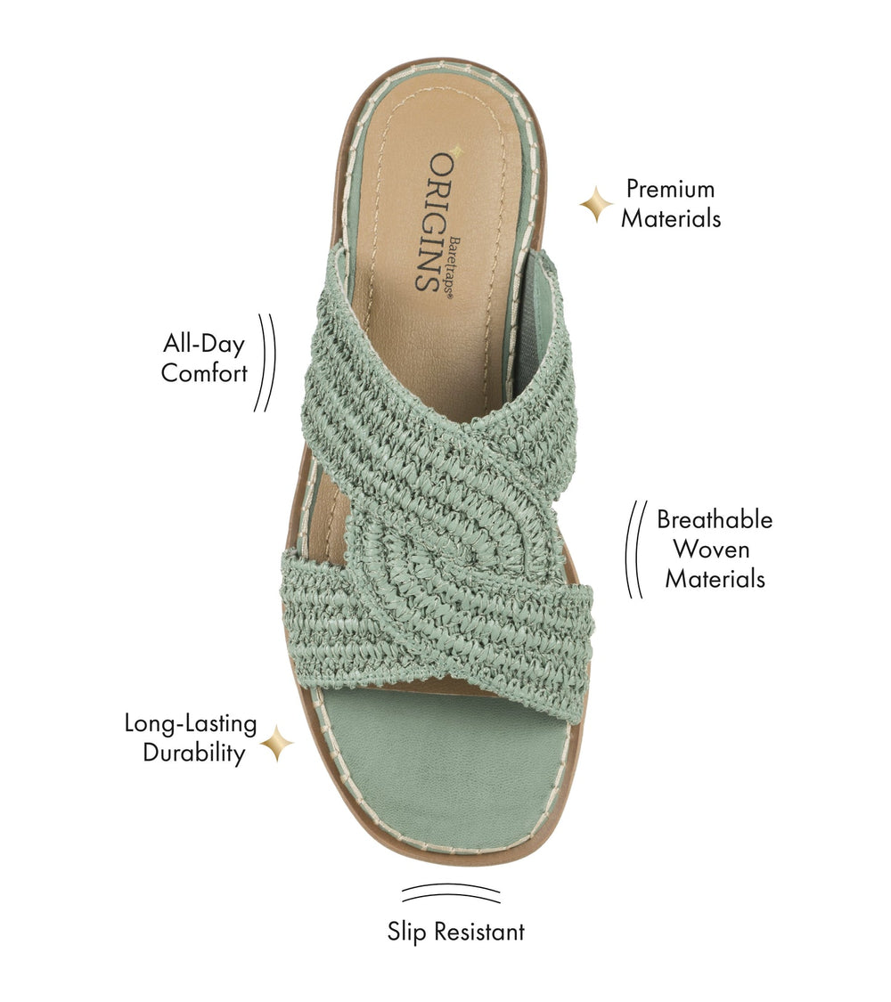 Baretraps Navene Slide Sandal Sage