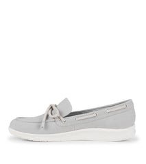 Baretraps Venia Boat Shoe Light Steel