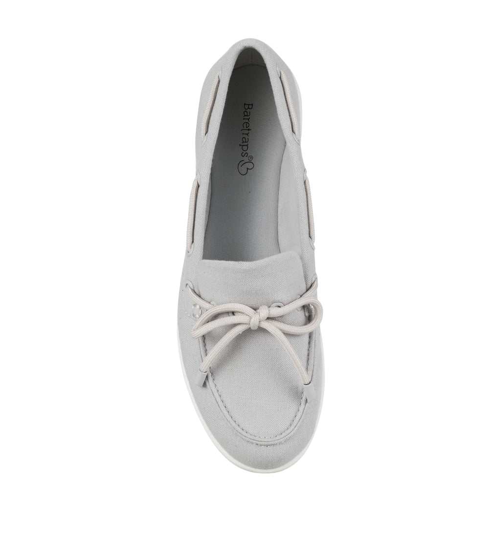 Baretraps Venia Boat Shoe Light Steel