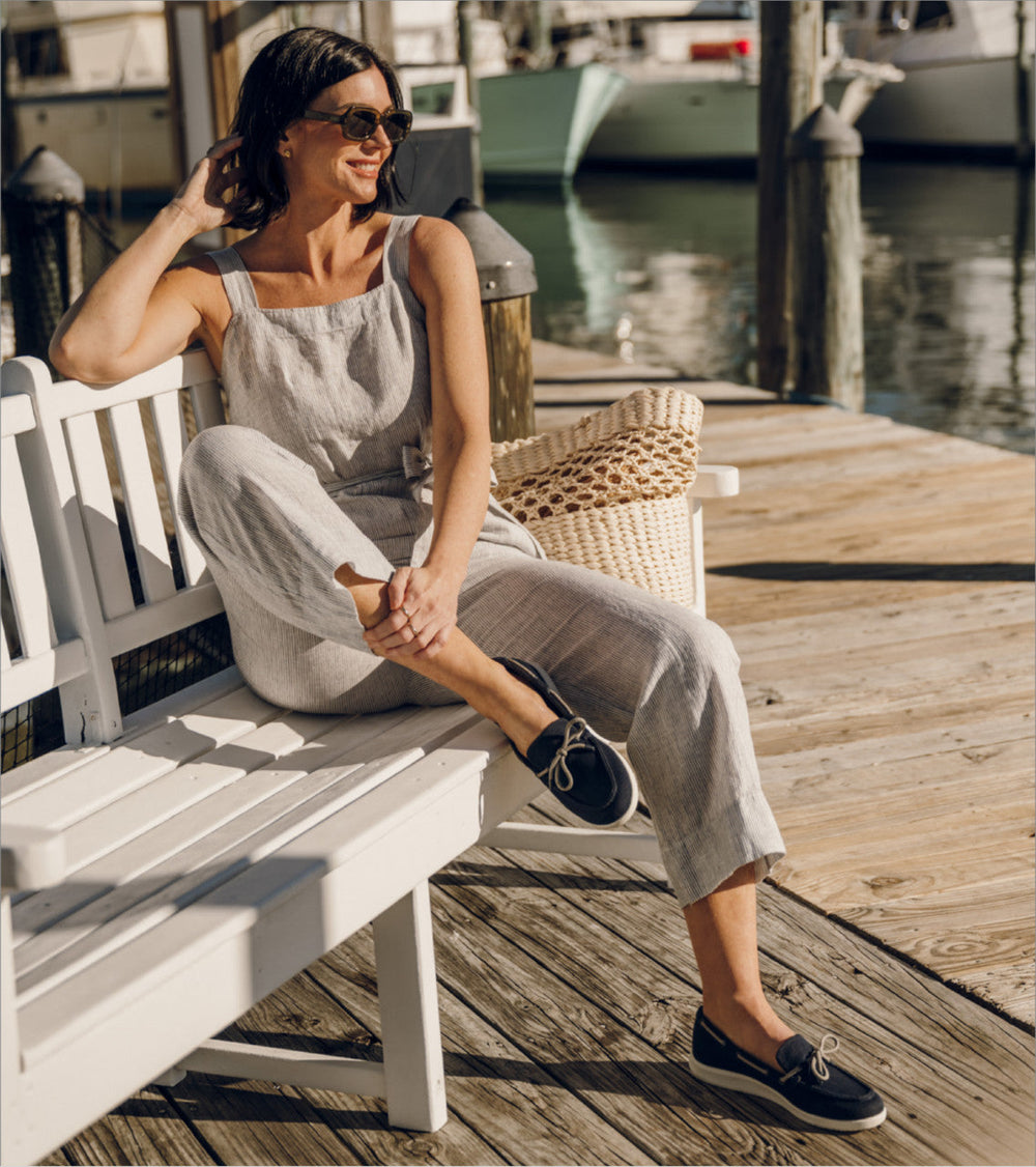 Baretraps Venia Boat Shoe Denim Blue