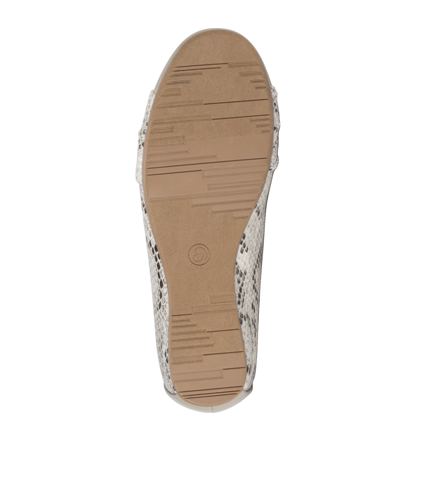 Baretraps Mitsy Casual Flat Cream Multi Snake