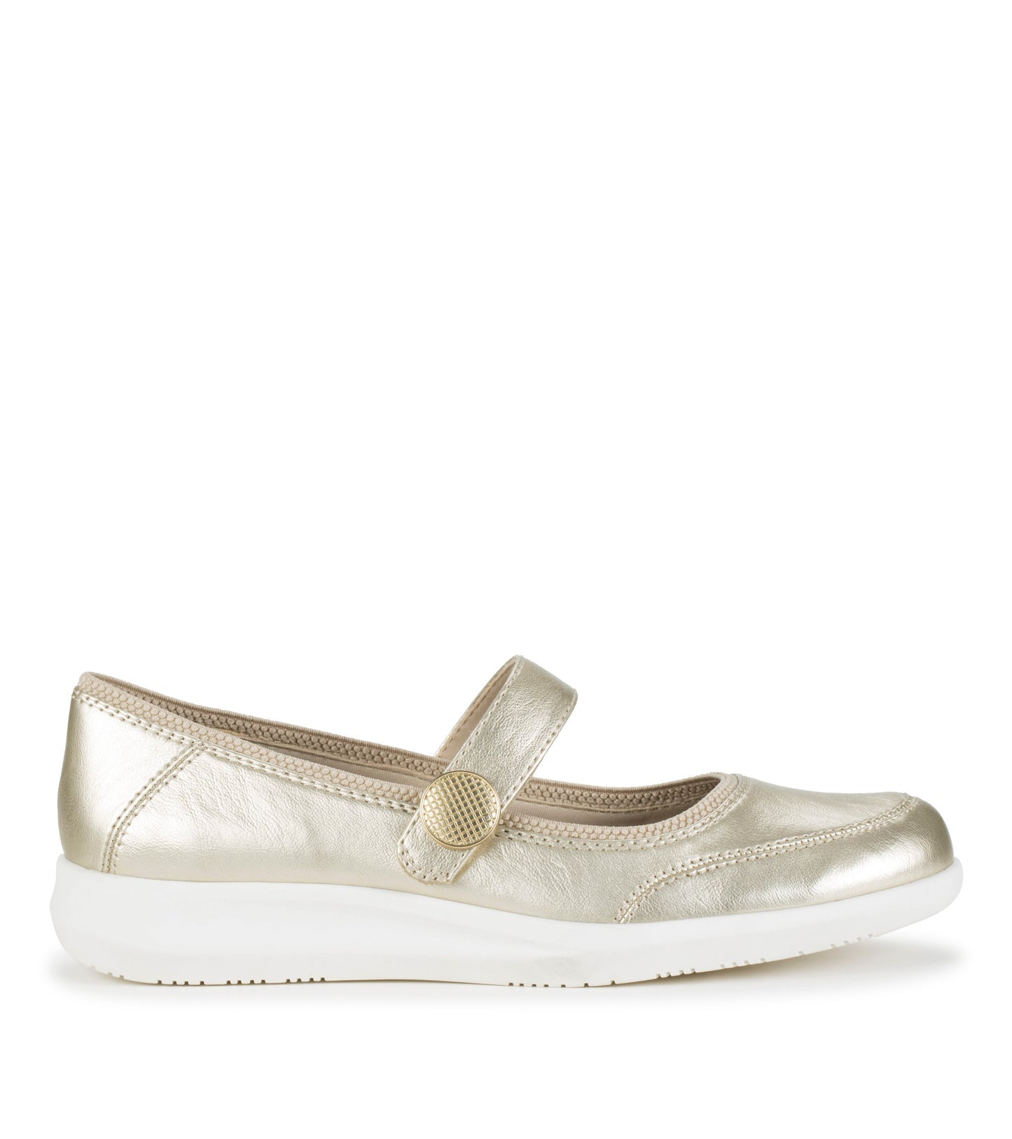 Baretraps Joesie Mary Jane Flat Champagne