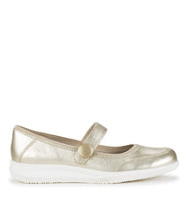 Baretraps Joesie Mary Jane Flat Champagne