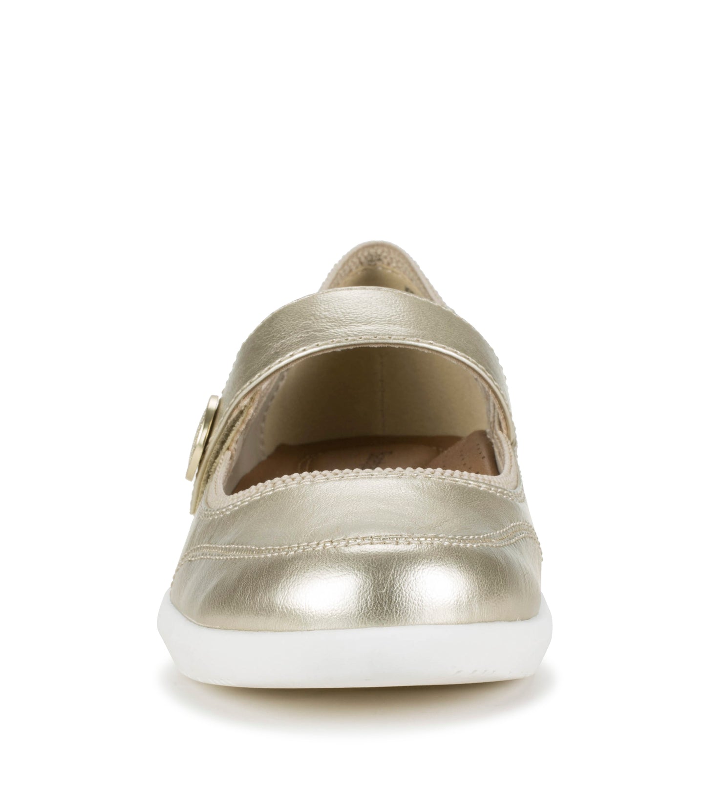 Baretraps Joesie Mary Jane Flat Champagne