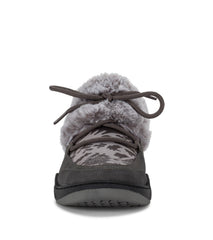 Baretraps Landon Clog Slipper Dark Grey Zebra