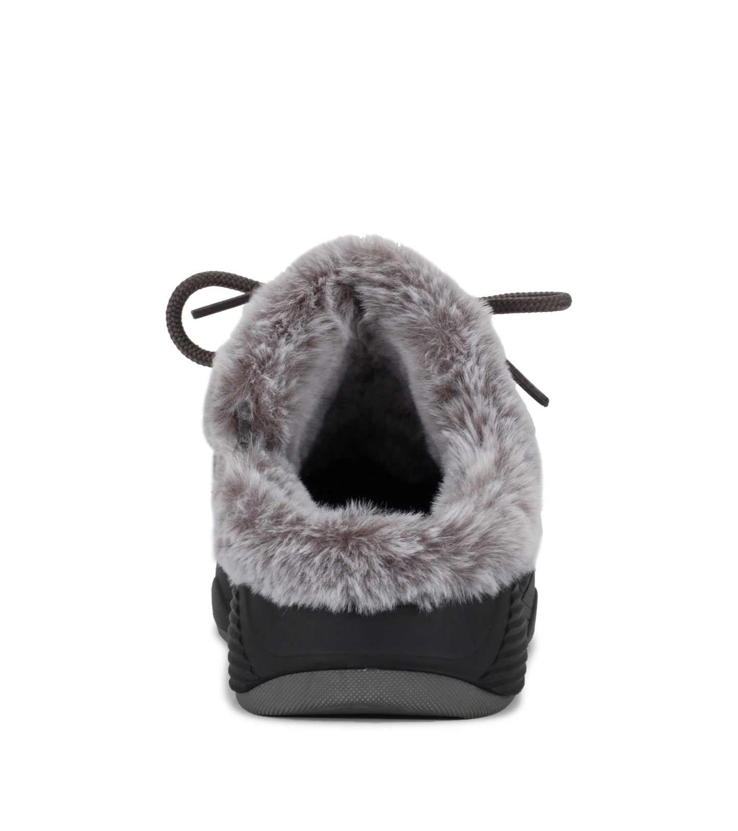 Baretraps Landon Clog Slipper Dark Grey Zebra