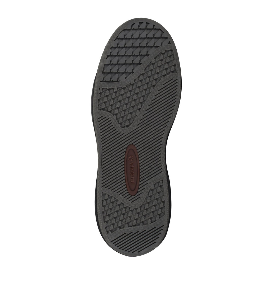 Baretraps Landon Clog Slipper Dark Grey Zebra