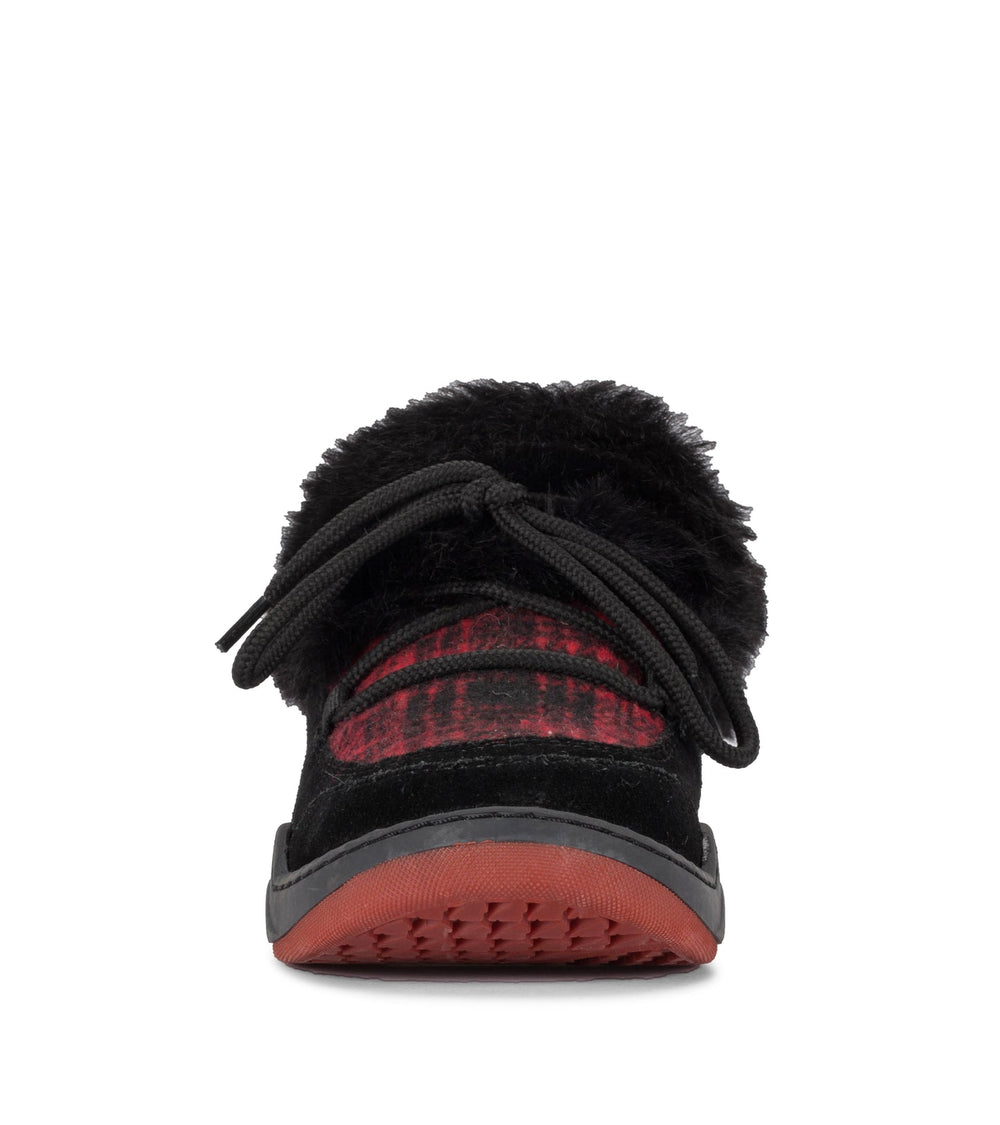 Baretraps Landon Clog Slipper Black/Red