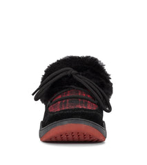 Baretraps Landon Clog Slipper Black/Red