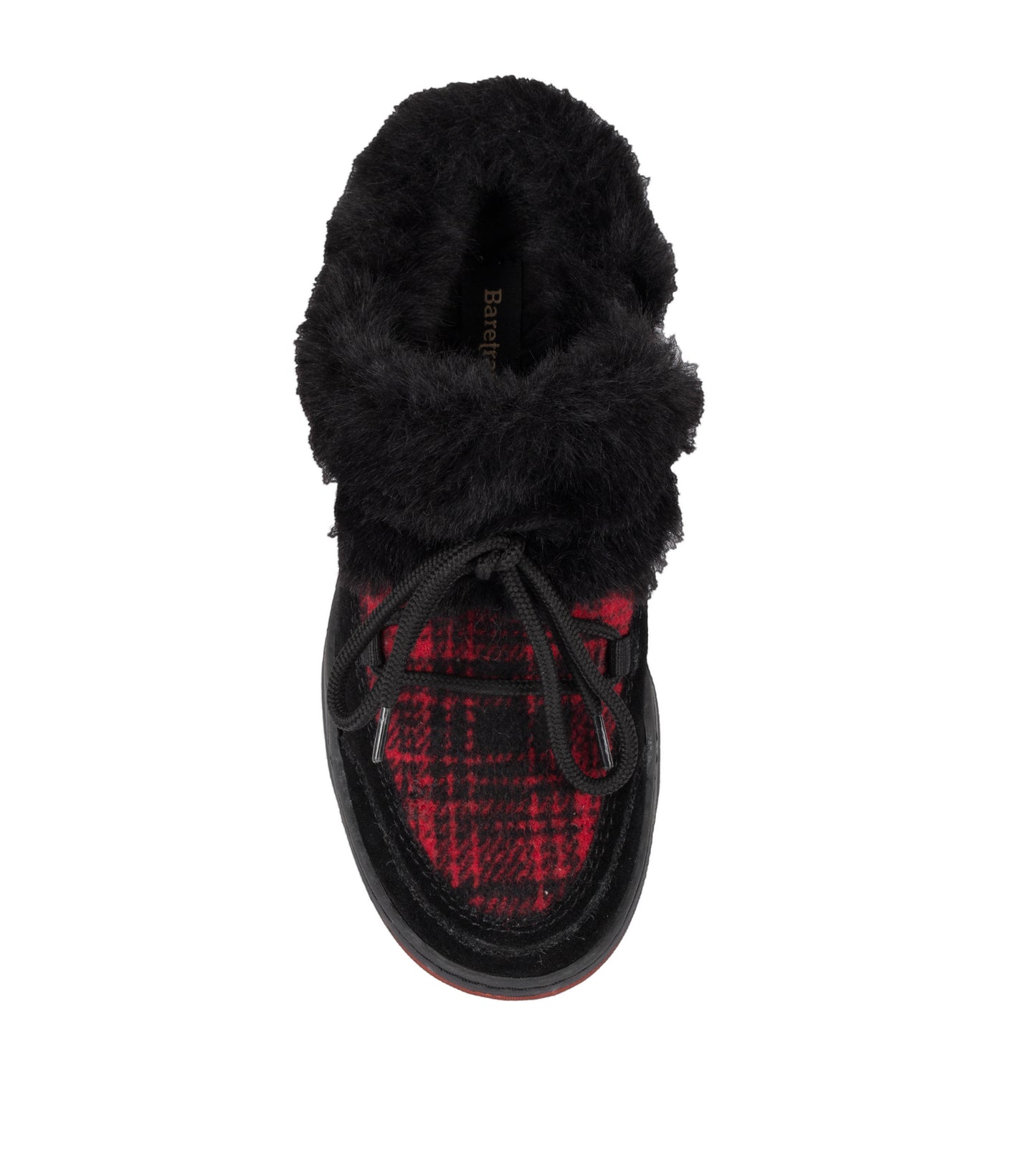 Baretraps Landon Clog Slipper Black/Red