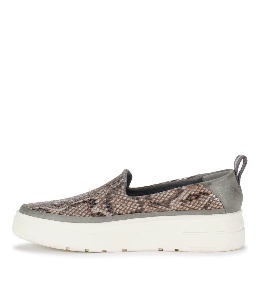 Baretraps Nevin Slip On Sneaker Slate Snake