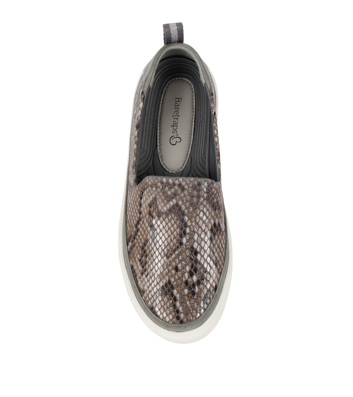 Baretraps Nevin Slip On Sneaker Slate Snake