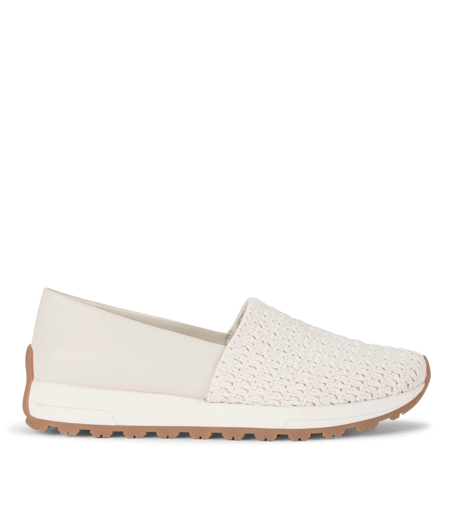 Baretraps Gennie Slip On Natural Crochet
