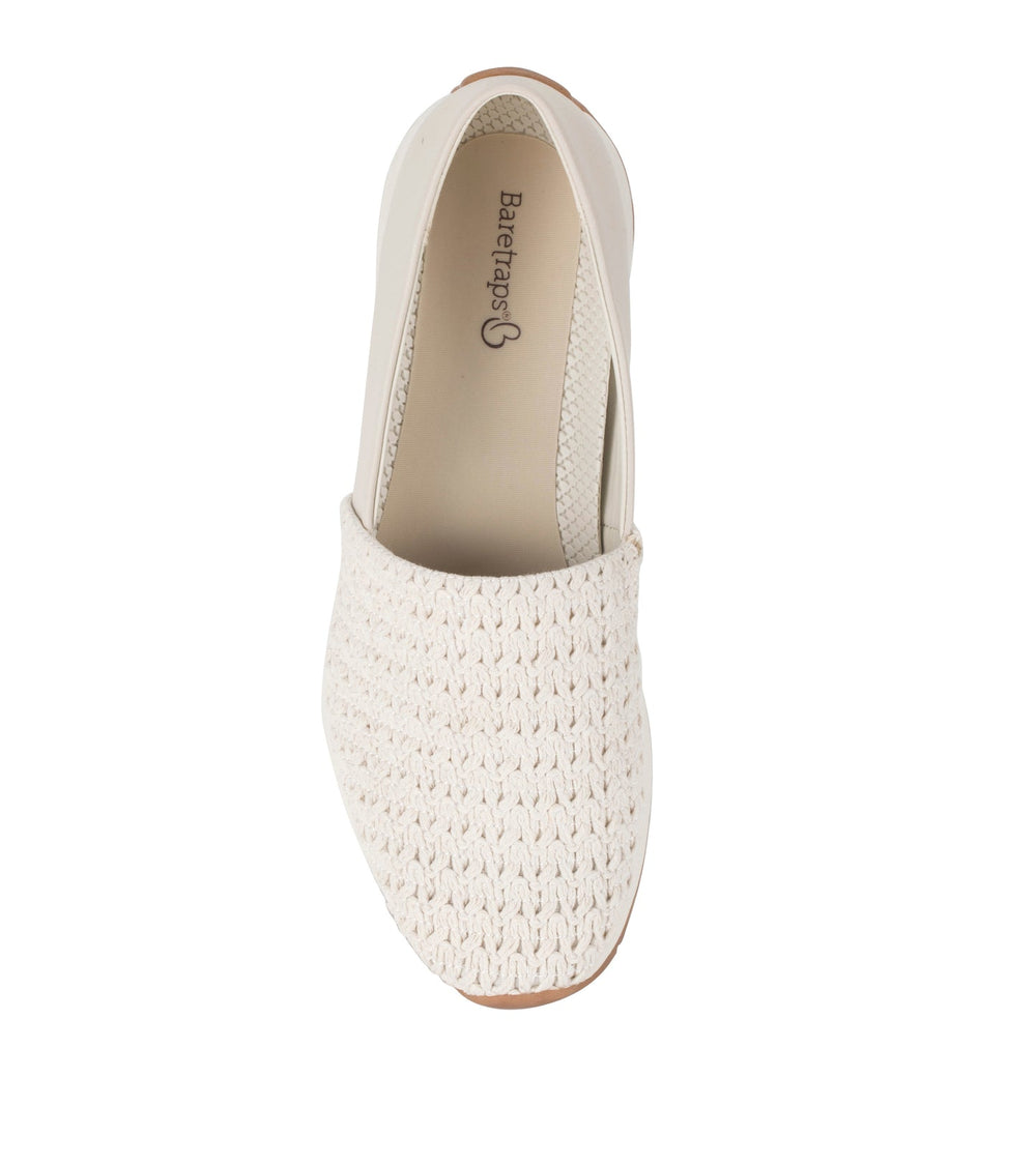 Baretraps Gennie Slip On Natural Crochet