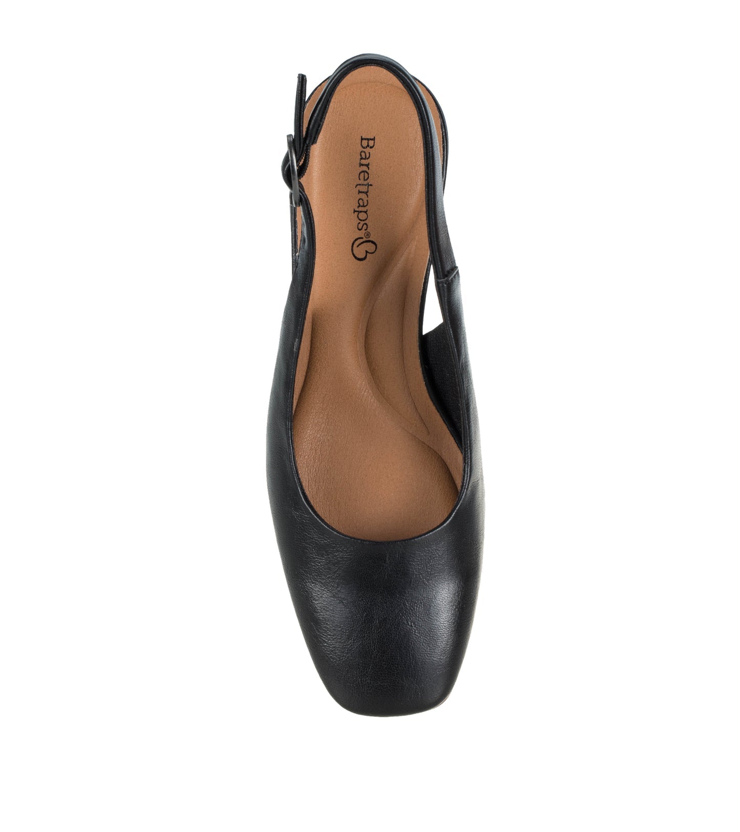 Baretraps Ester Block Heel Slingback Pump Black/Black
