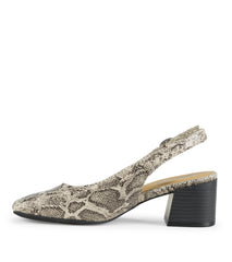 Baretraps Ester Block Heel Slingback Pump Taupe