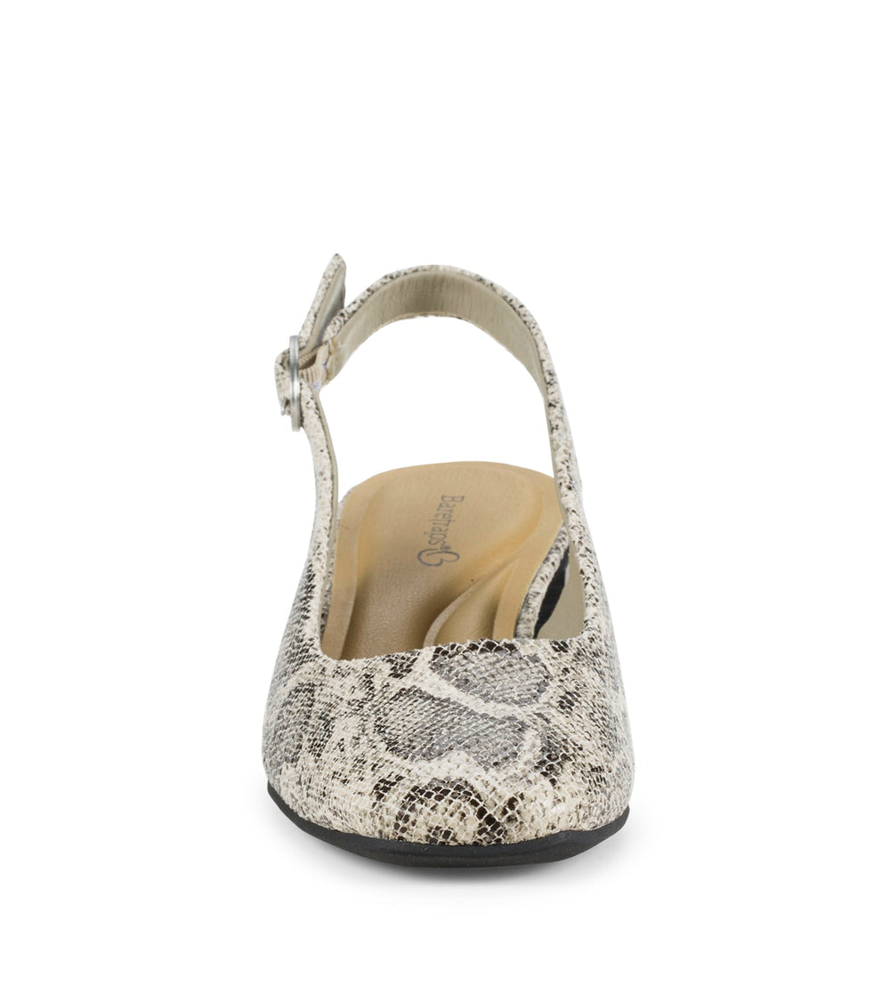Baretraps Ester Block Heel Slingback Pump Taupe