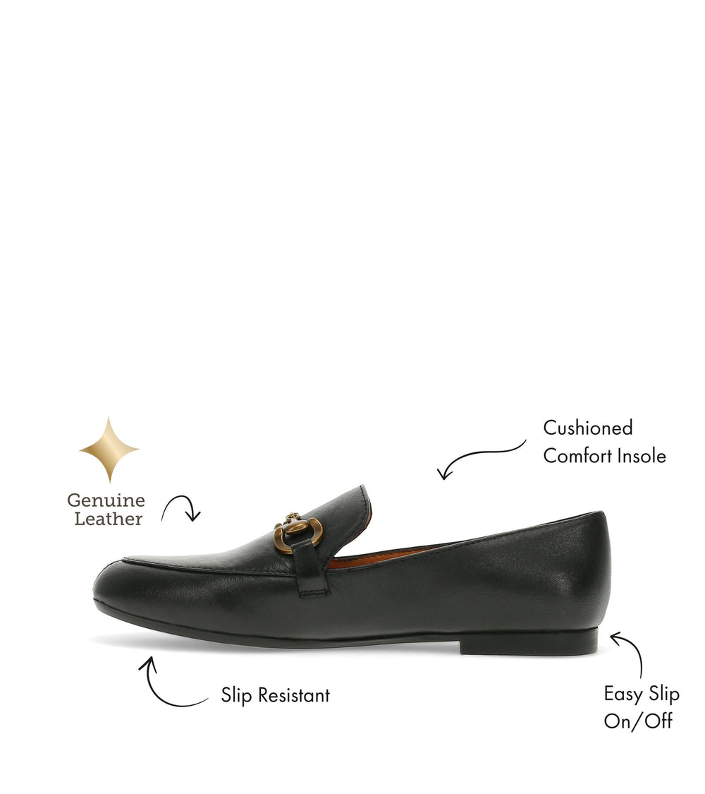 Baretraps Wyatt Loafer Black Leather
