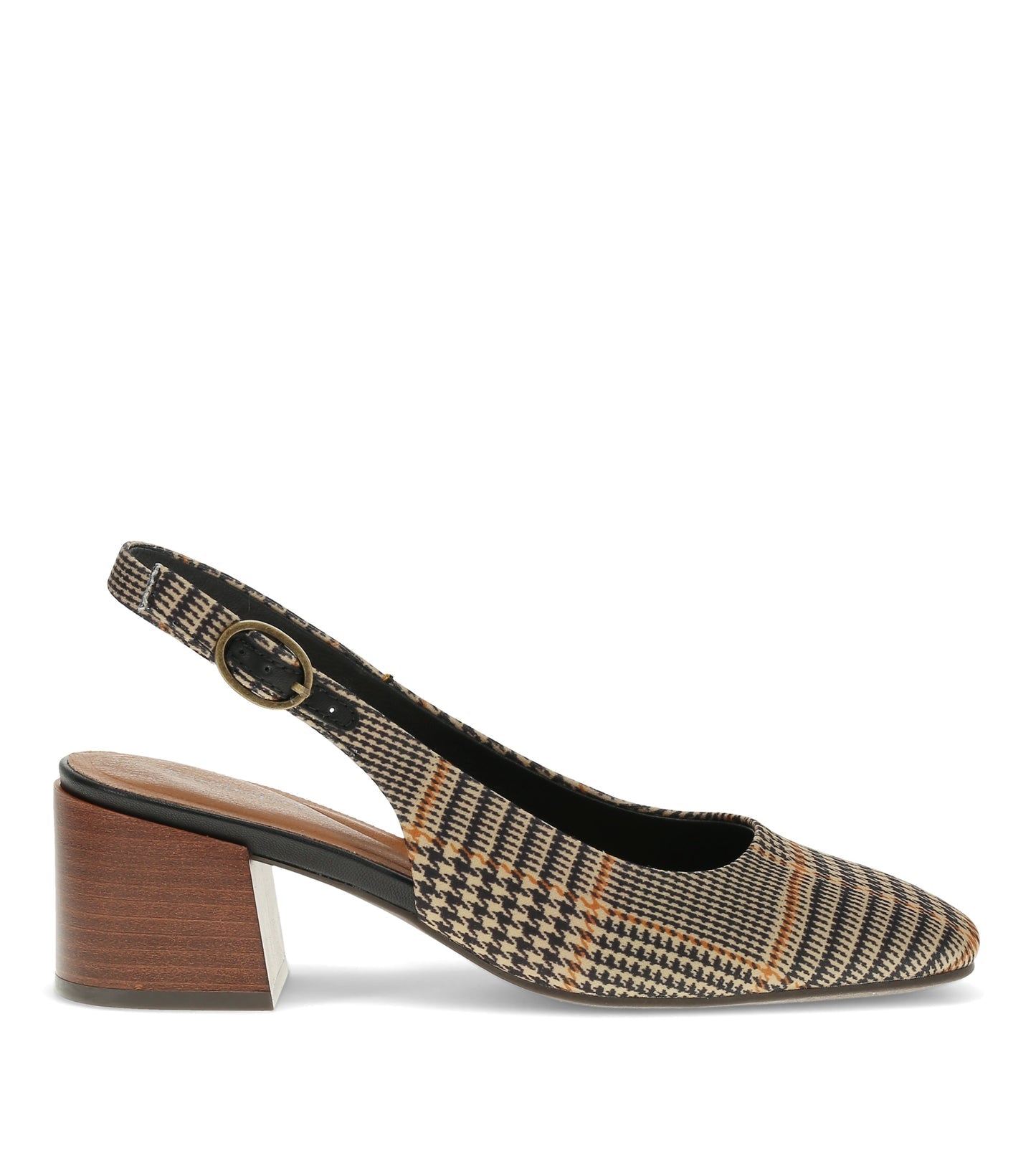 Baretraps Ester Block Heel Slingback Pump Black Multi