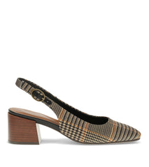 Baretraps Ester Block Heel Slingback Pump Black Multi