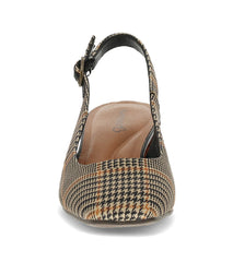 Baretraps Ester Block Heel Slingback Pump Black Multi