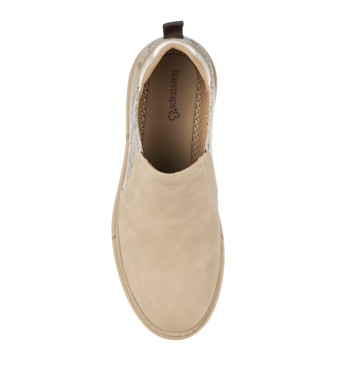 Baretraps Lizett Wedge Slip On Beige
