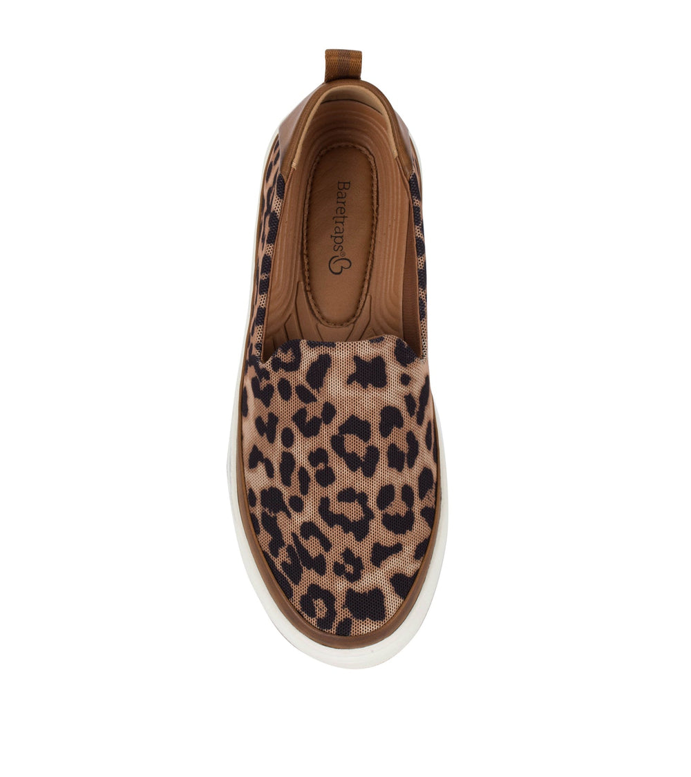 Baretraps Nevin Slip On Sneaker Auburn Leopard