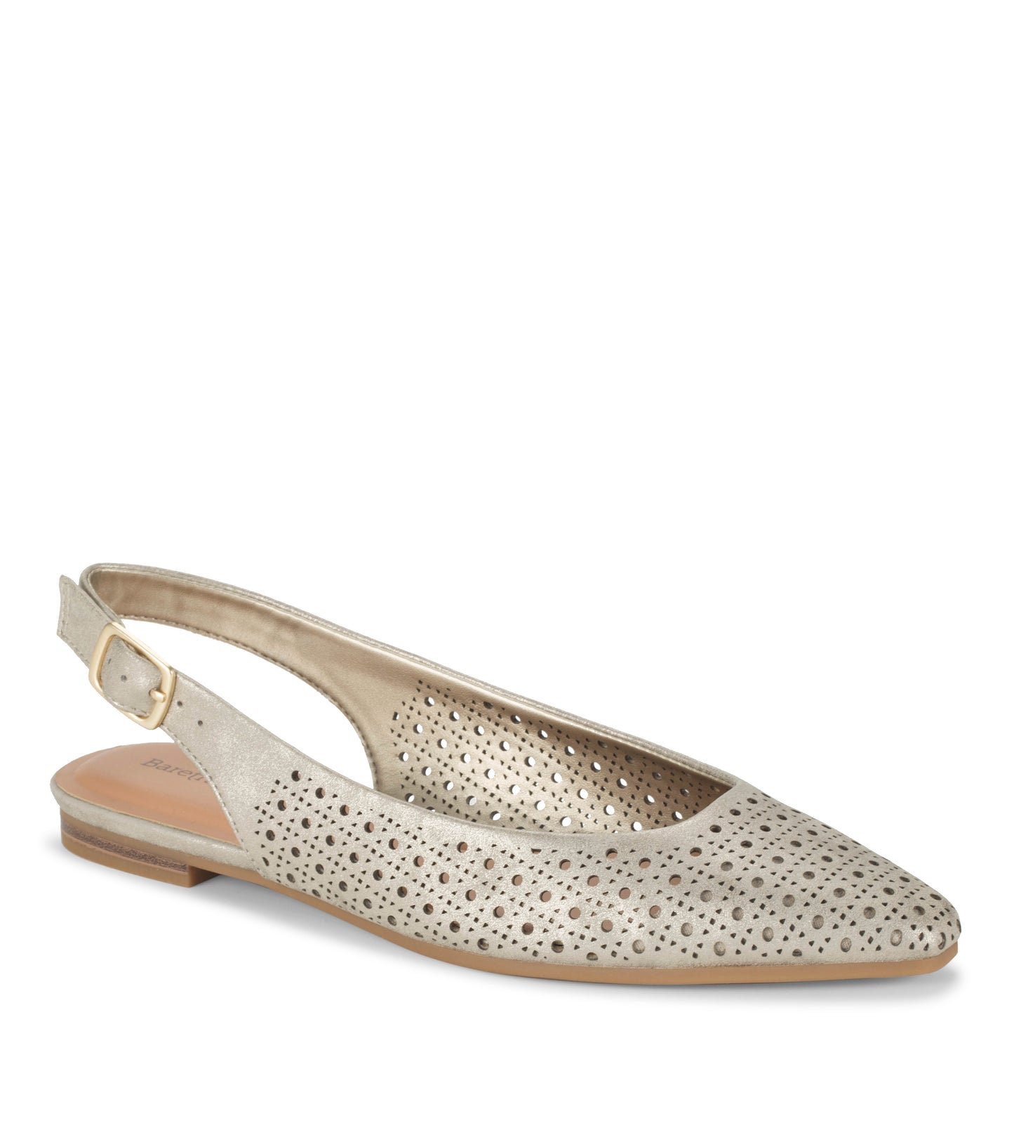 Baretraps Riva Slingback Flat Champagne