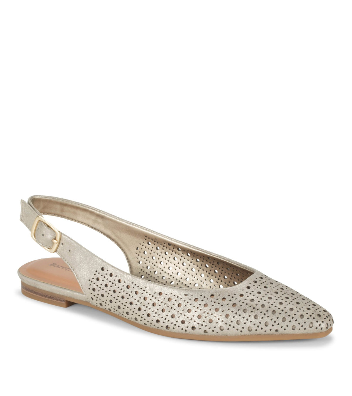 Baretraps Riva Slingback Flat Champagne