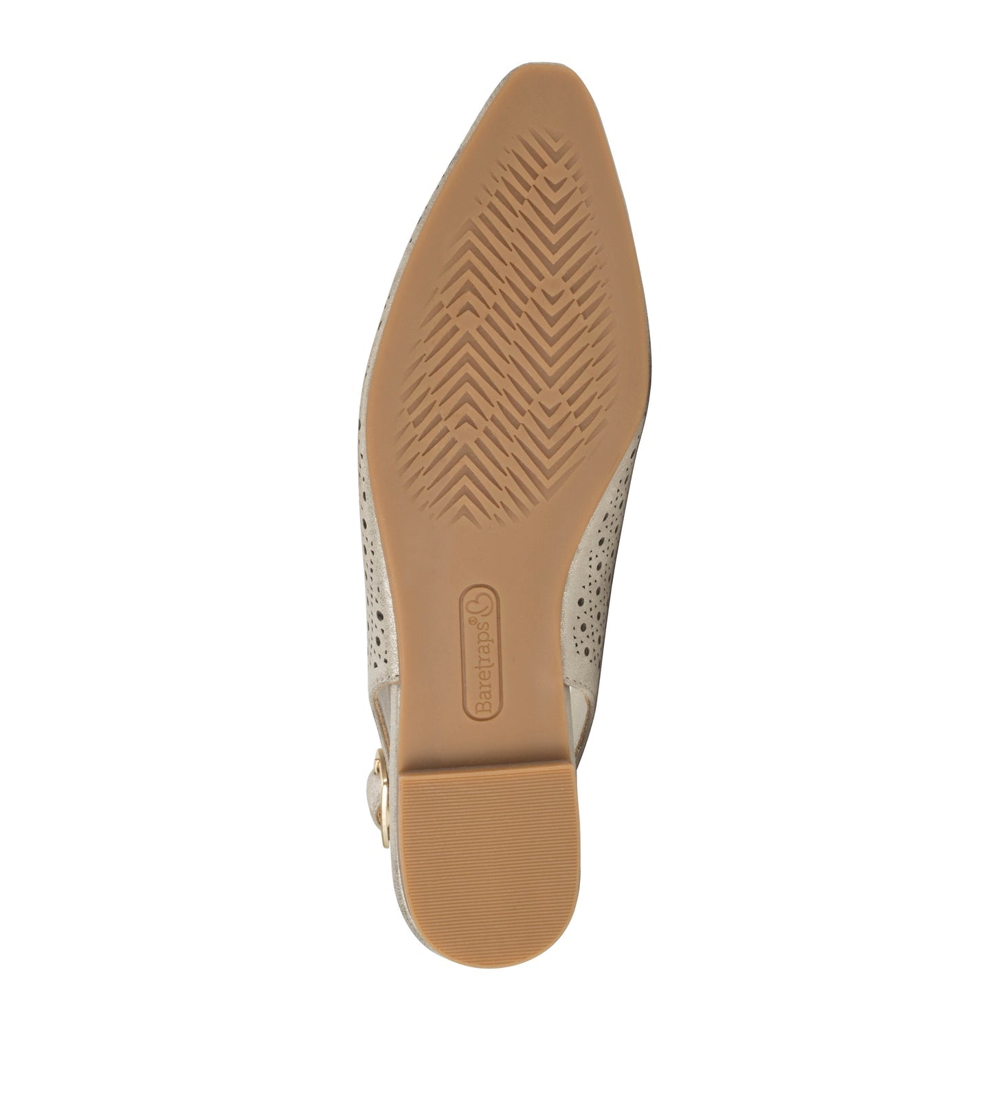 Baretraps Riva Slingback Flat Champagne