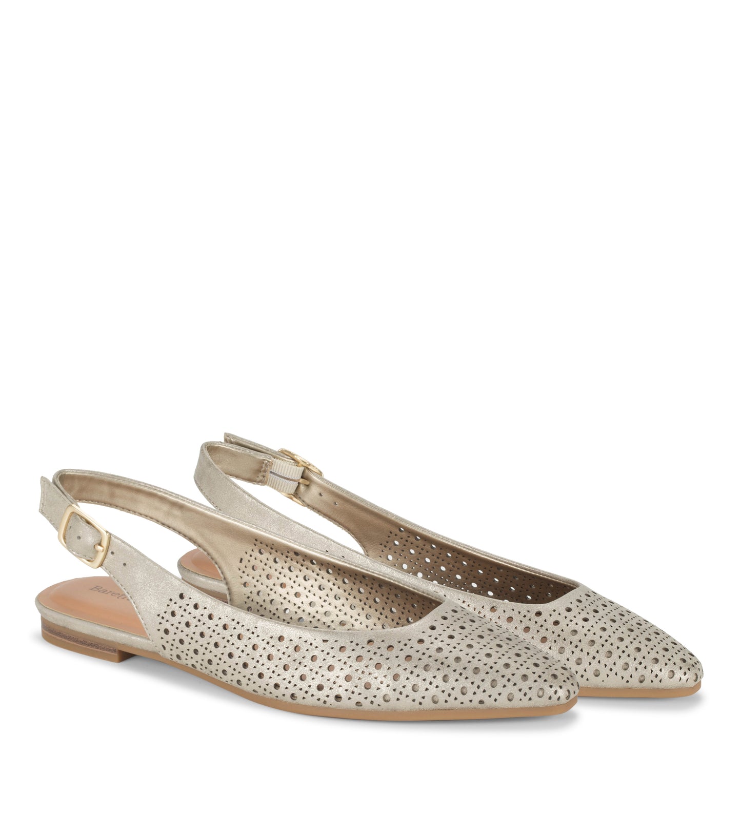 Baretraps Riva Slingback Flat Champagne