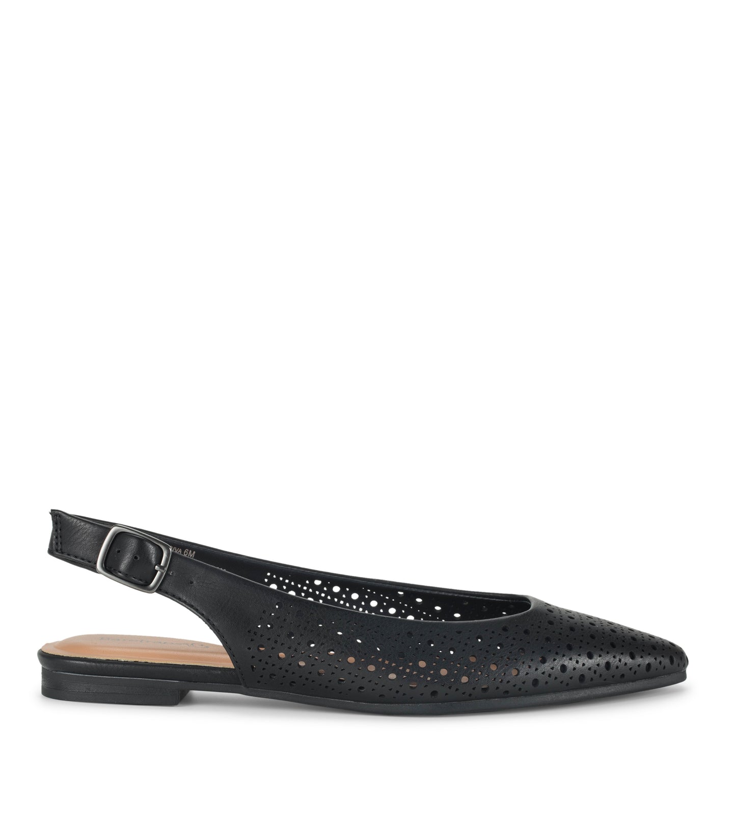 Baretraps Riva Slingback Flat Black