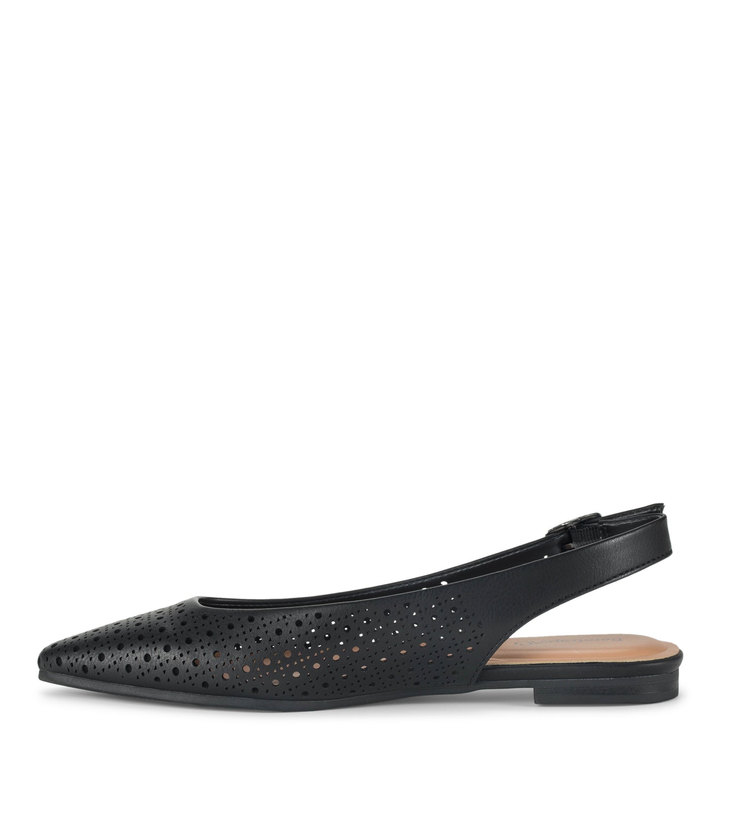 Baretraps Riva Slingback Flat Black
